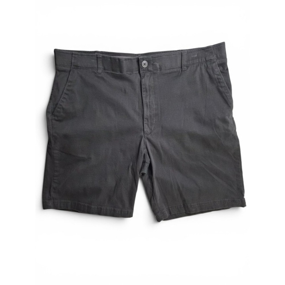 Lee X-Treme Comfort Men's 40 Black Stretch Chino Shorts Golf Casual Workwear